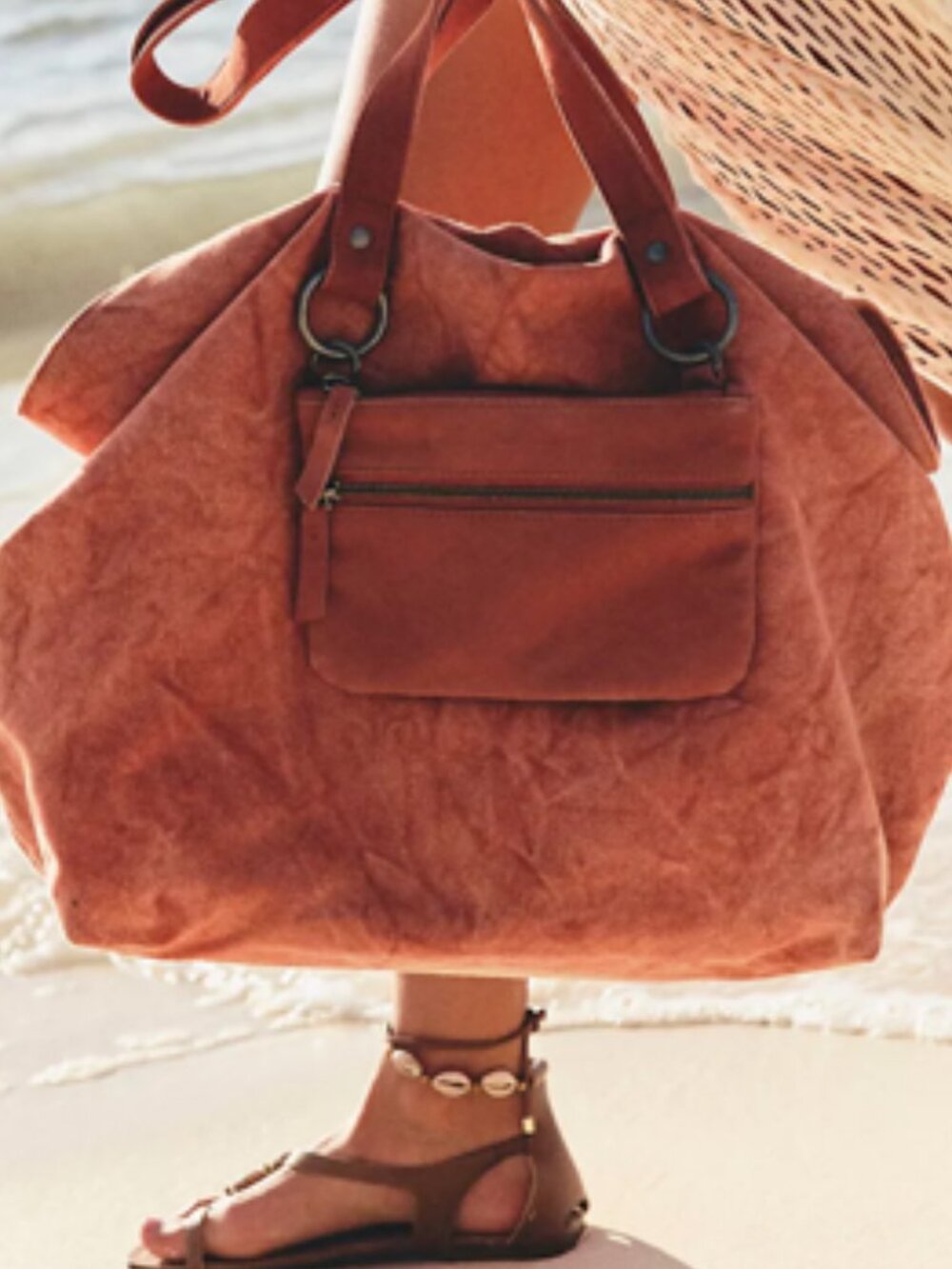 NWT Calia Convertible Tote-Red - Picture 4 of 14